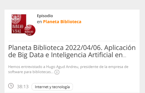 Planeta Biblioteca entrevista a Hugo Agud